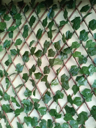 Celosía Extensible Hiedra Artificial