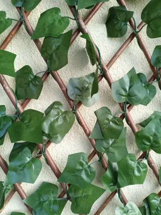 Celosía Extensible Hiedra Artificial