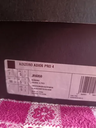 Adidas Adizero Pro 4