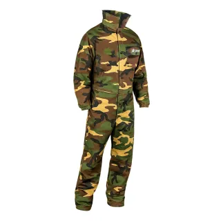 Buzo Camuflado Paintball c/ Protector Cuello L/XL