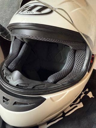 Casco Moto Infantil Blanco