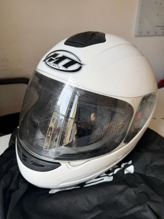 Casco Moto Infantil Blanco
