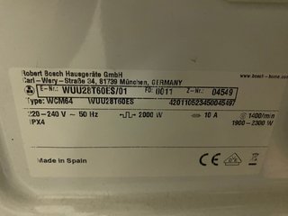 Lavadora Bosch Serie 6 8kg