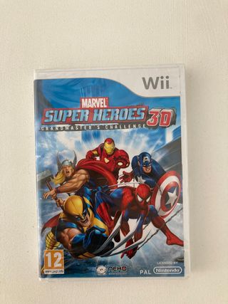 Marvel Super Heroes 3D Wii precintado