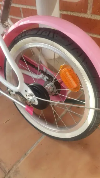 Bicicleta infantil rosa B'Twin Princess