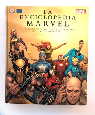 La enciclopedia de marvel.