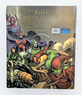 La enciclopedia de marvel.