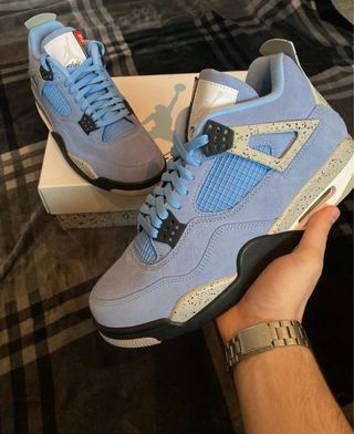 Jordan 4 Universitary Blue tam43