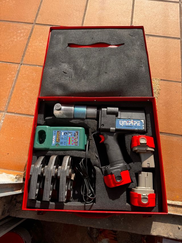 Prensa multicapa Klauke Unipipe Uponor UP75