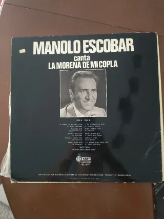 4 Vinilos Manolo Escobar Flamenco y Sevillanas