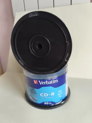 2 scatole Verbatim CD-R 50 unità