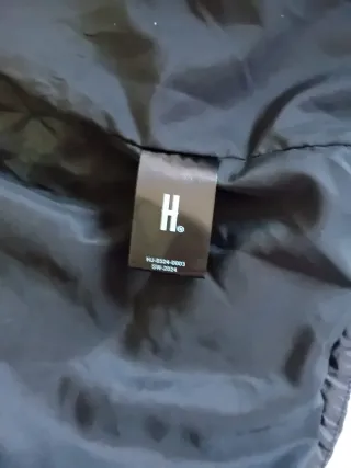 Chaqueta hombre Hoodrich Negra Talla 12-13años