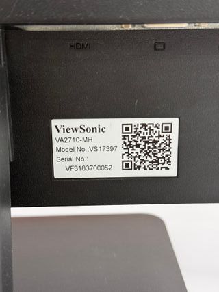 Monitor ViewSonic VA2710-MH 27” HDMI