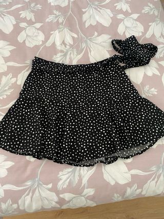Falda pantalón lunares Talla M
