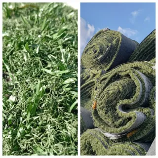 Césped artificial reciclado