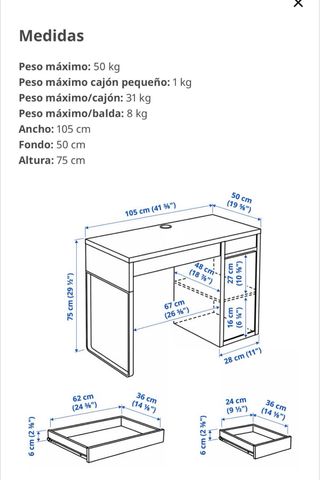 Scrivania Bianca Ikea