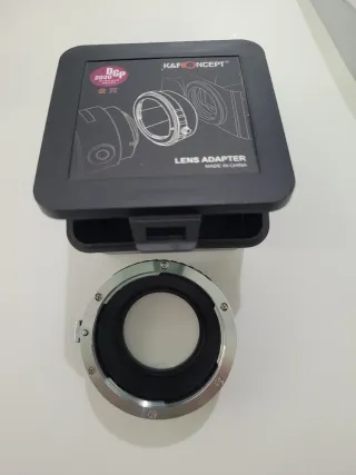 Adaptador K&F Canon EF a Micro 4/3