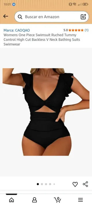 Bañador negro CAOQAO
