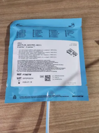 Parches compatibles Desfibrilador ZOLL AED