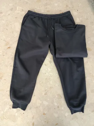 Conjunto Chándal Mujer Gris Talla 4XL