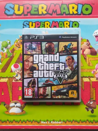 -Con mapa- Grand Theft Auto V PS3 versión española