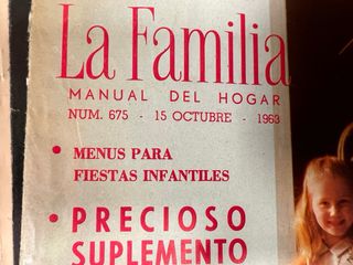 Revista la familia 1964 para coleccionistas