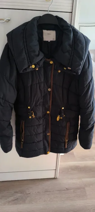 Abrigo acolchado Sfera azul marino, Talla M