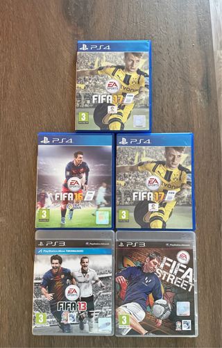 Lote 4 Juegos PS4/PS3 FIFA