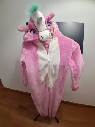 Disfraz Unicornio Rosa Talla M También de pijama