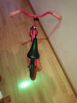 Bicicleta infantil rosa