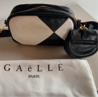 Borsa Gaelle tracolla nera e bianca