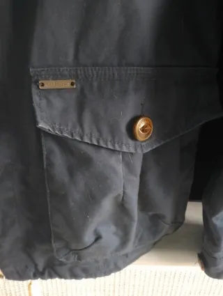 Anorak Pull&Bear azul Talla XL