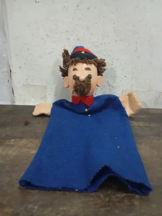 LIQUIDACIÓN Marioneta de madera vintage