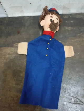 LIQUIDACIÓN Marioneta de madera vintage