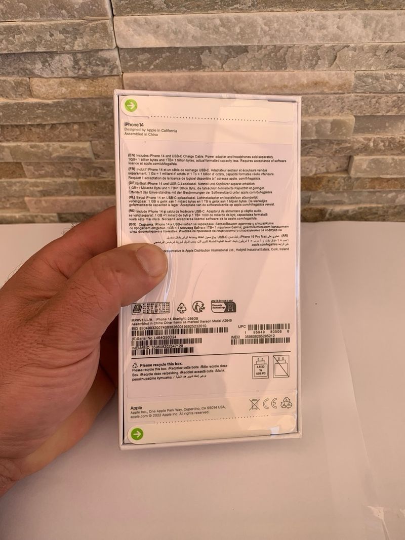 iPhone 14 256GB Blanco afbeelding 3