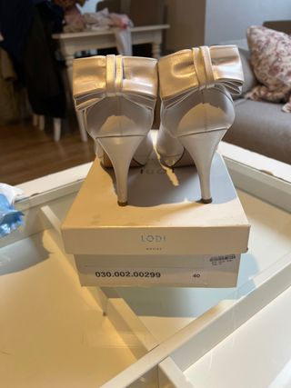 Zapatos de Novia Lodi Talla 40
