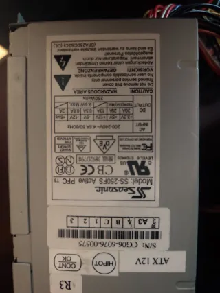 Fuente Alimentación PC Seasonic SS-250FS