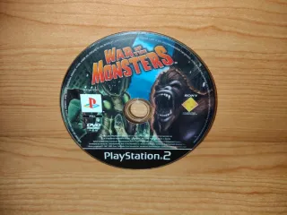 War of the Monsters PS2 CD