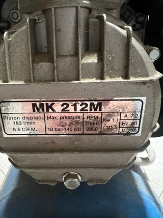 Compresor Fini 50L - 10 Bar