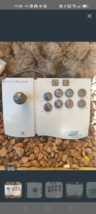 Consola PlayStation 1 + Mando Arcade