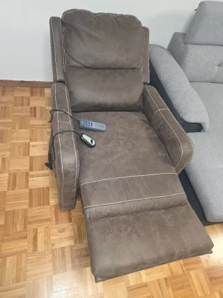 Sillón electrónico con masaje