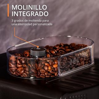 Cafetera Krups Superautomática Negra