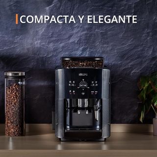 Cafetera Krups Superautomática Negra