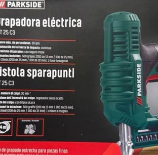 Grapadora Clavadora Eléctrica Parkside PET 25 C3