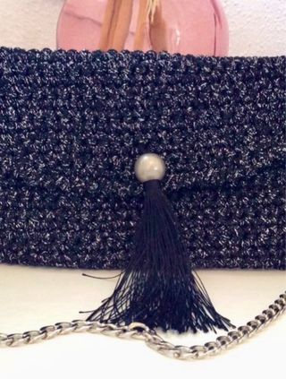 Bolso de fiesta a crochet