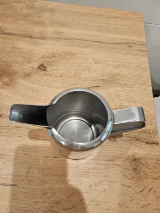 Lechera de acero inoxidable