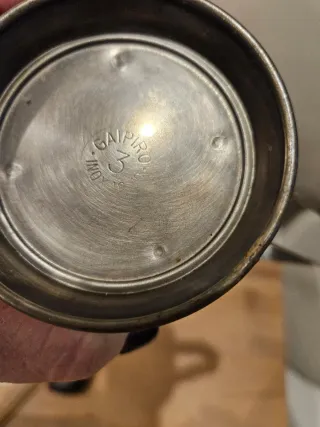 Lechera de acero inoxidable