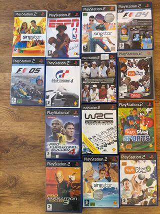 Lote Juegos PlayStation 2