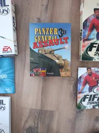 PC EA Sports: NHL 98, FIFA 2000,Panzer