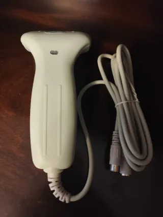 Lector Código Barras Antiguo Beige